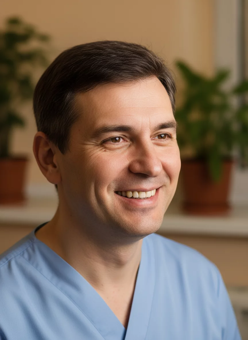 Андрей Викторович Лебедев - главный врач стоматологии Зубной Маяк